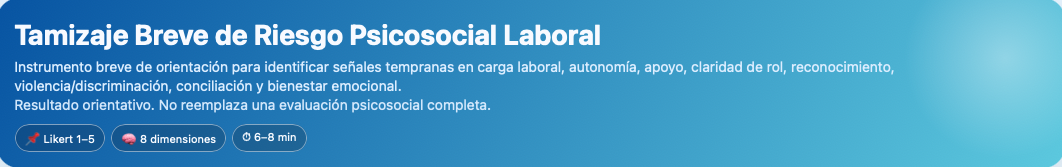 Riesgos Psicosociales en el Trabajo
